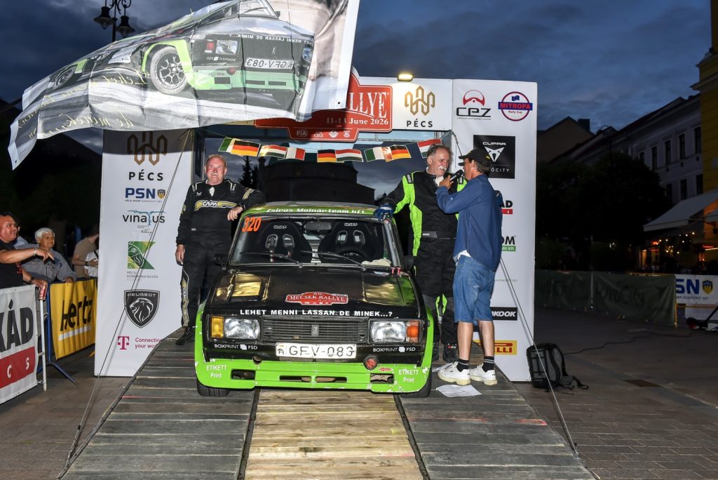 Zsírpapa – Mészáros Sándor, Lada VFTS – Mecsek Rally 2026