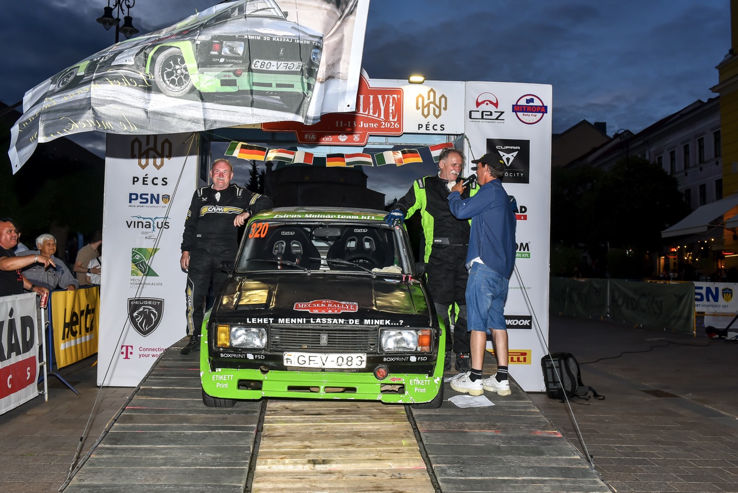 Zsírpapa – Mészáros Sándor, Lada VFTS – Mecsek Rally 2026