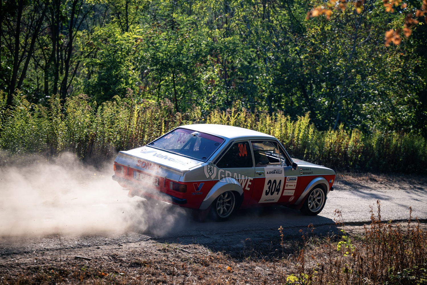 Wirtmann Ferenc–Kerekes József, Ford Escort Mk II – Győr Rally 2026
